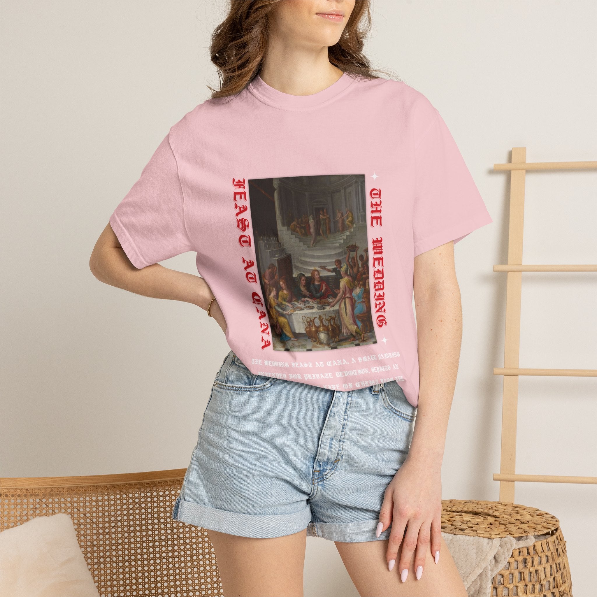 T-Shirt — "The Herdsang" Vintage Feast Art Tee (Jeang Au Gana)