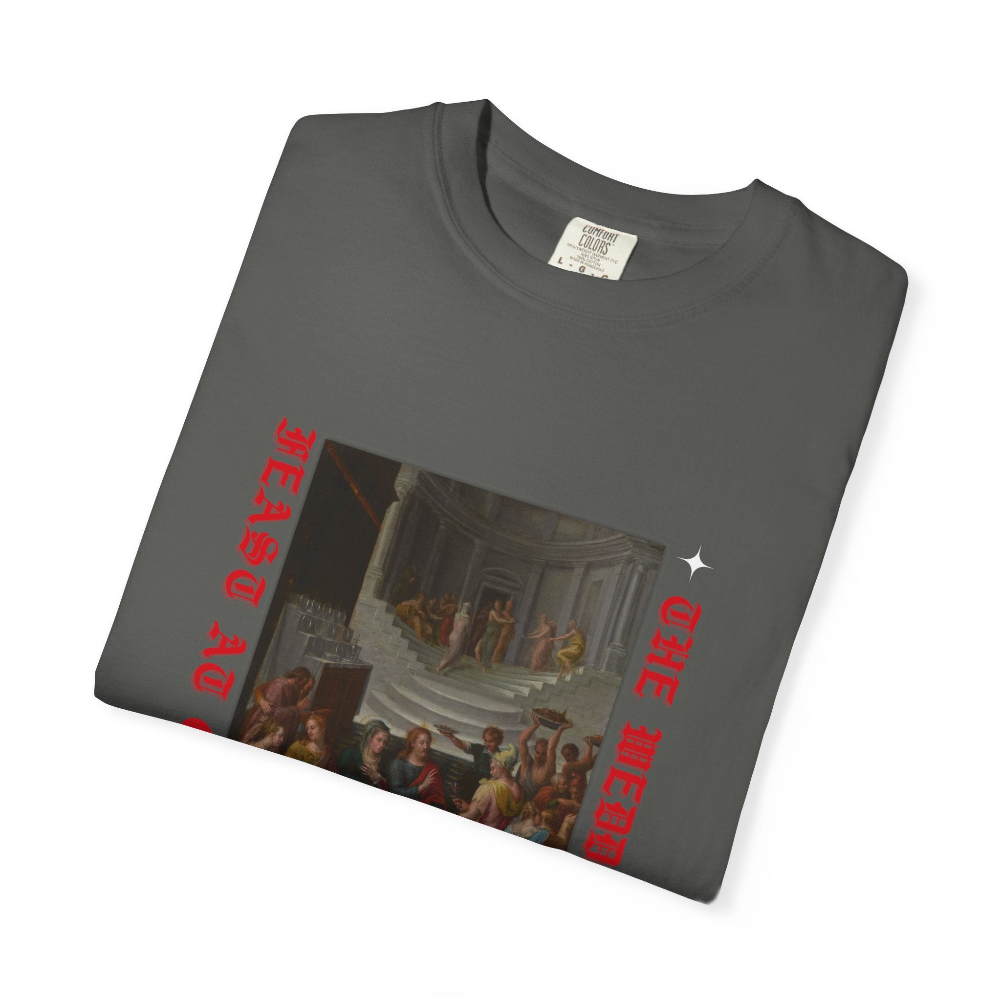 T-Shirt — "The Herdsang" Vintage Feast Art Tee (Jeang Au Gana)