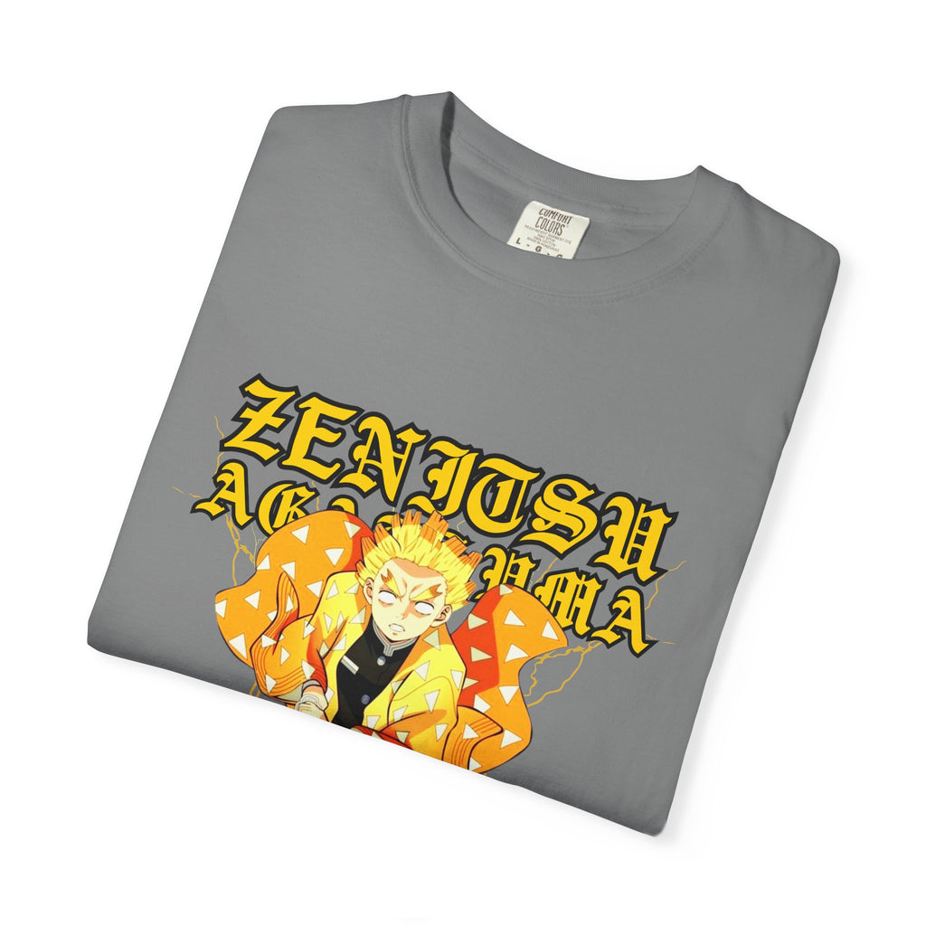 Anime Demon Slayer Zenitsu Graphic T-Shirt