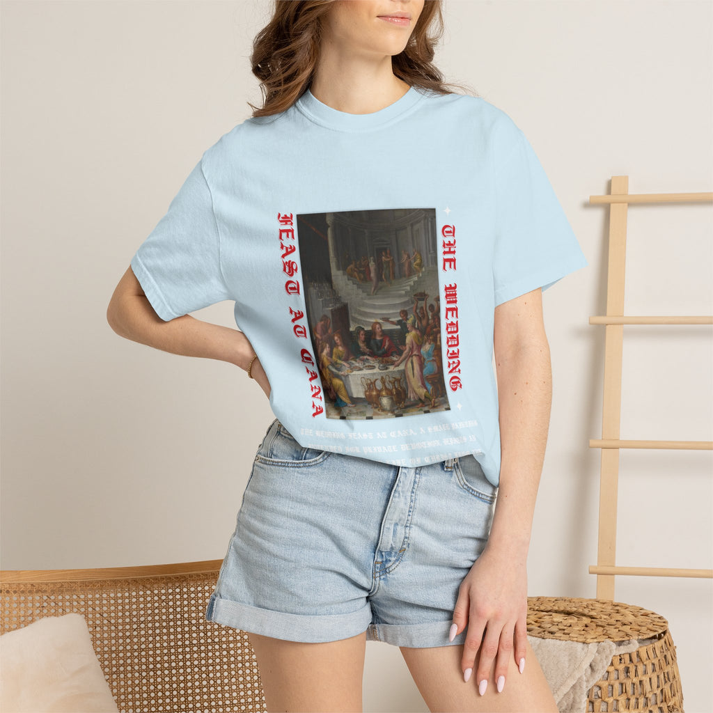 T-Shirt — "The Herdsang" Vintage Feast Art Tee (Jeang Au Gana)