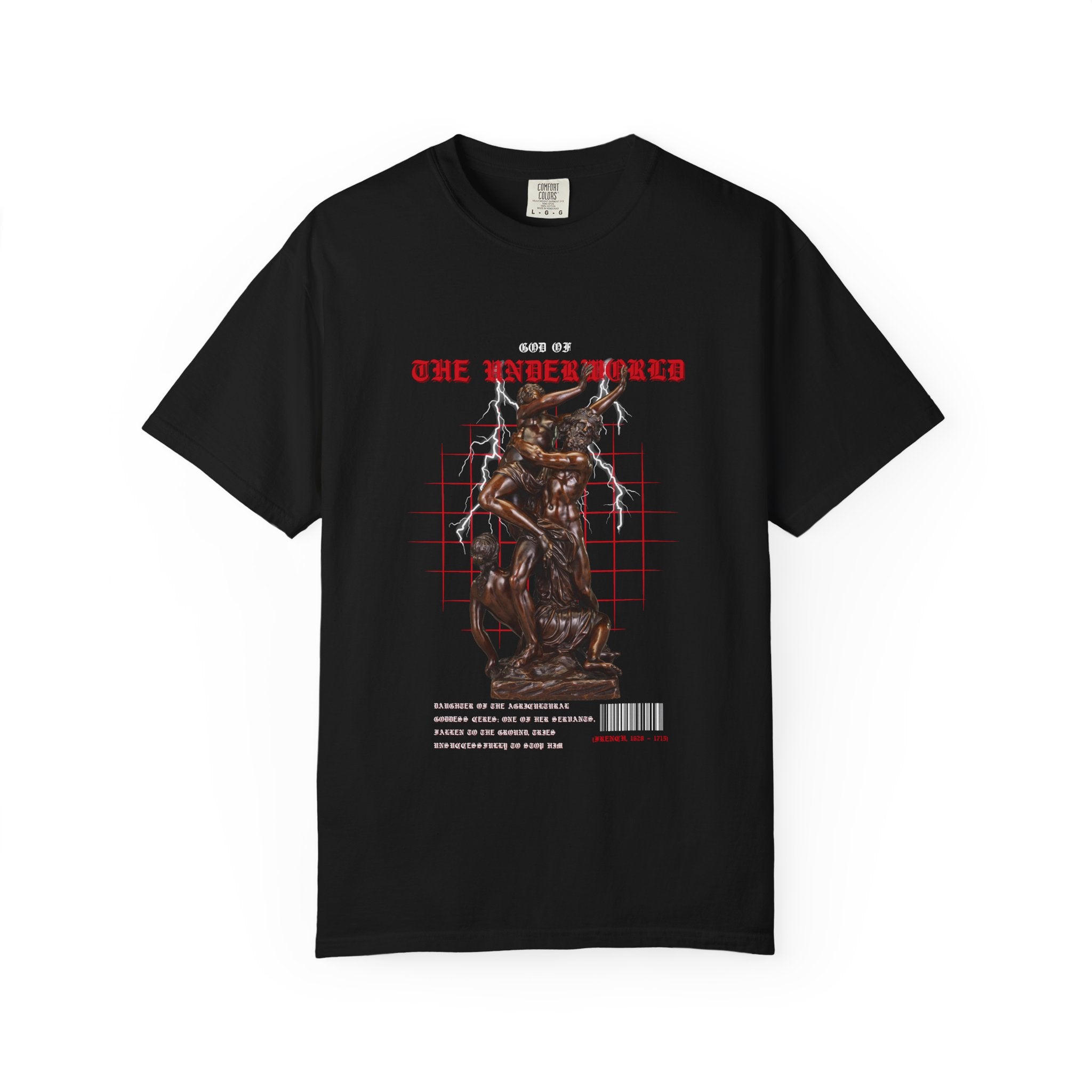 T-Shirt — 'God of the Crossroads' Bronze Statue Graphic Tee