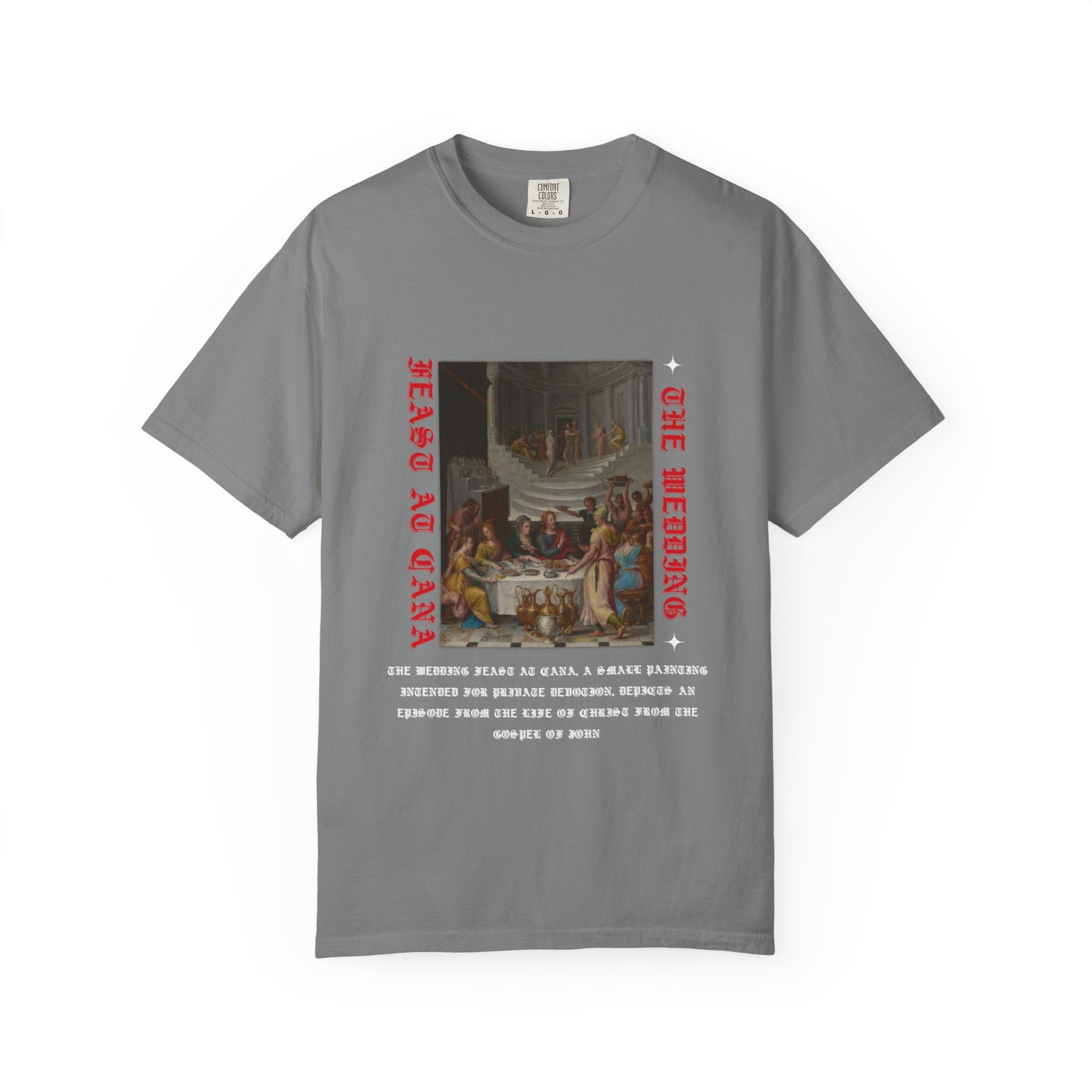 T-Shirt — "The Herdsang" Vintage Feast Art Tee (Jeang Au Gana)