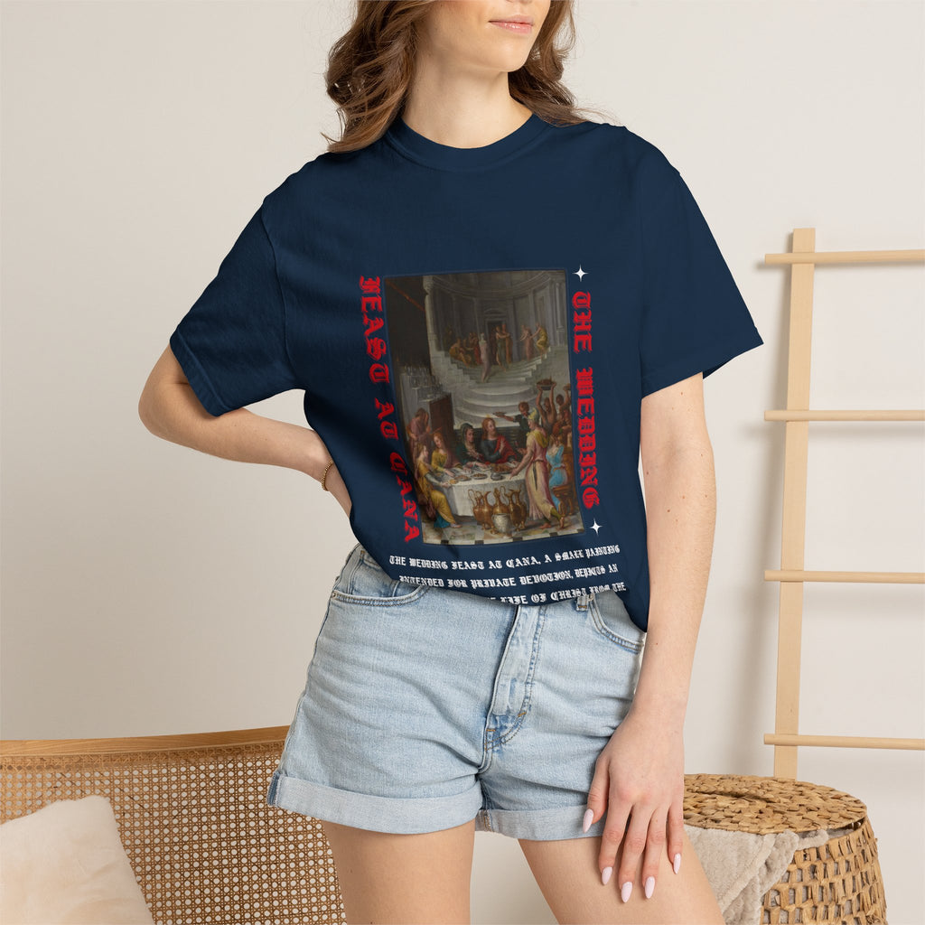 T-Shirt — "The Herdsang" Vintage Feast Art Tee (Jeang Au Gana)