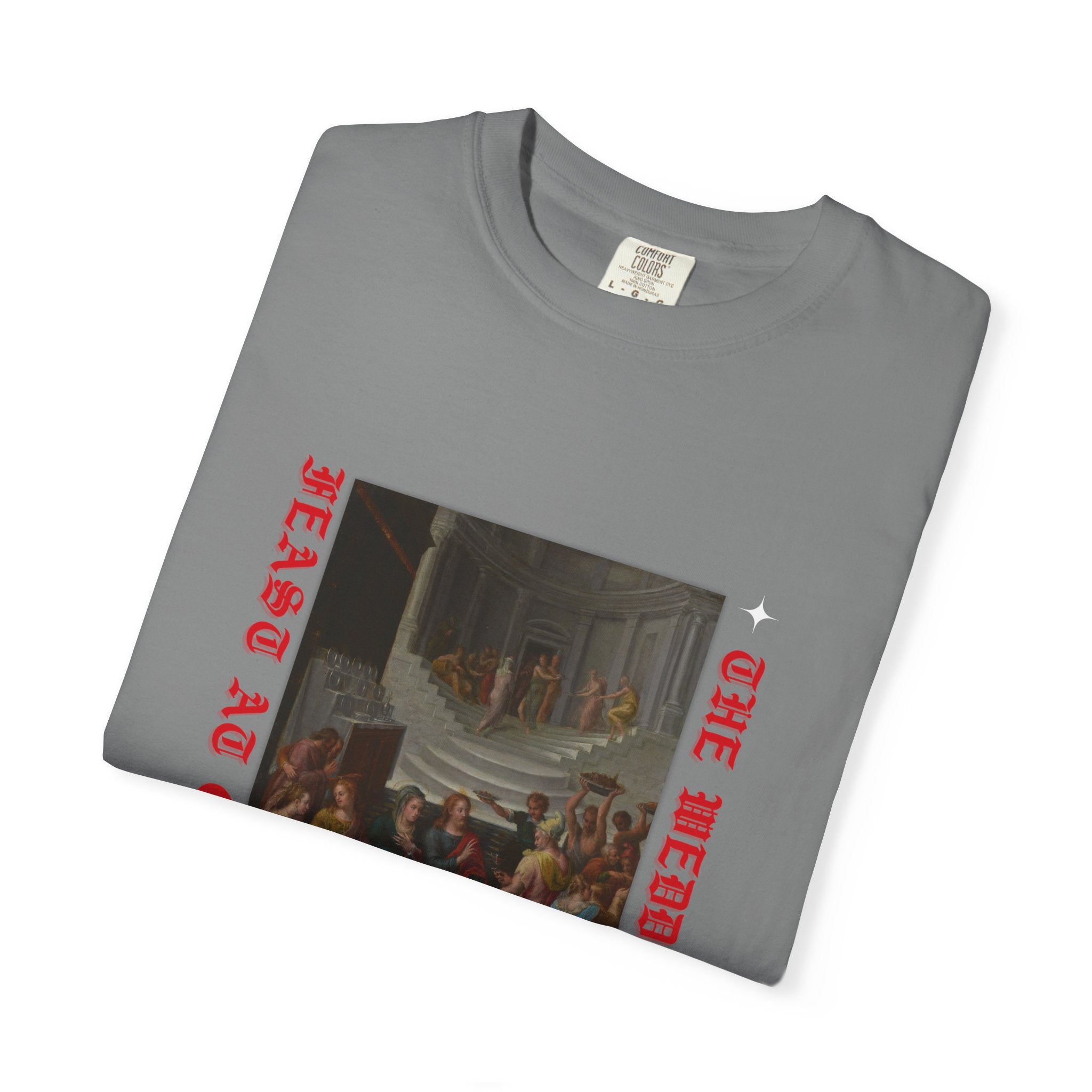 T-Shirt — "The Herdsang" Vintage Feast Art Tee (Jeang Au Gana)