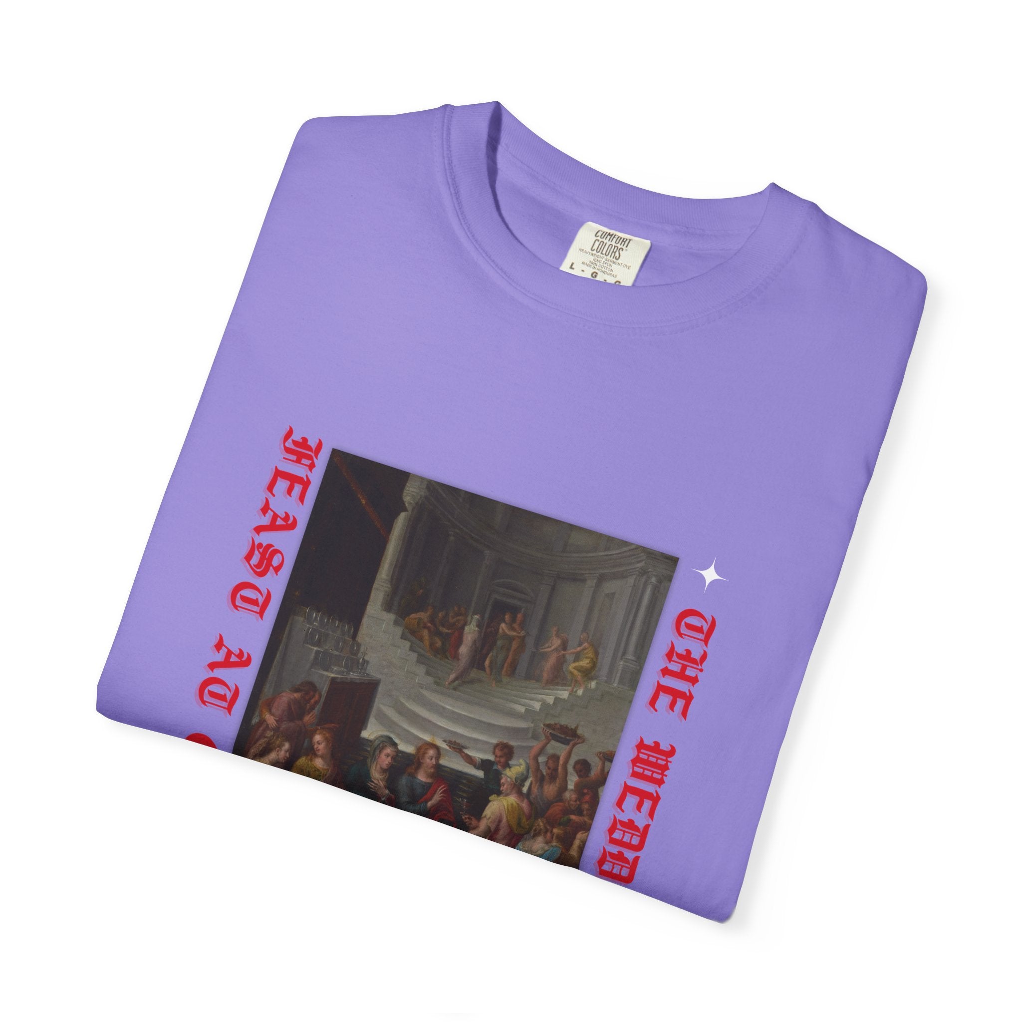 T-Shirt — "The Herdsang" Vintage Feast Art Tee (Jeang Au Gana)