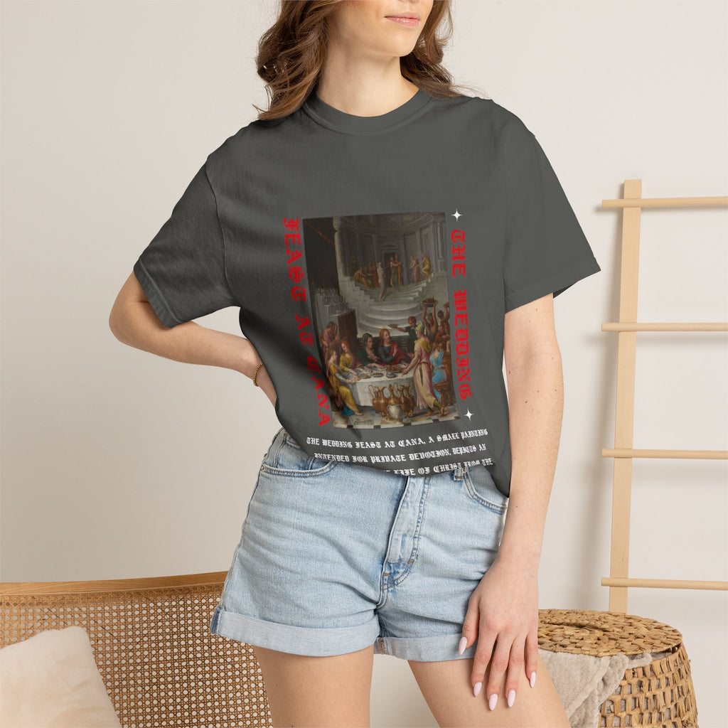 T-Shirt — "The Herdsang" Vintage Feast Art Tee (Jeang Au Gana)