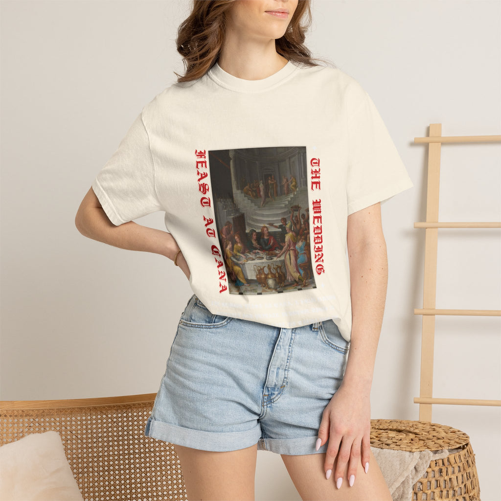 T-Shirt — "The Herdsang" Vintage Feast Art Tee (Jeang Au Gana)