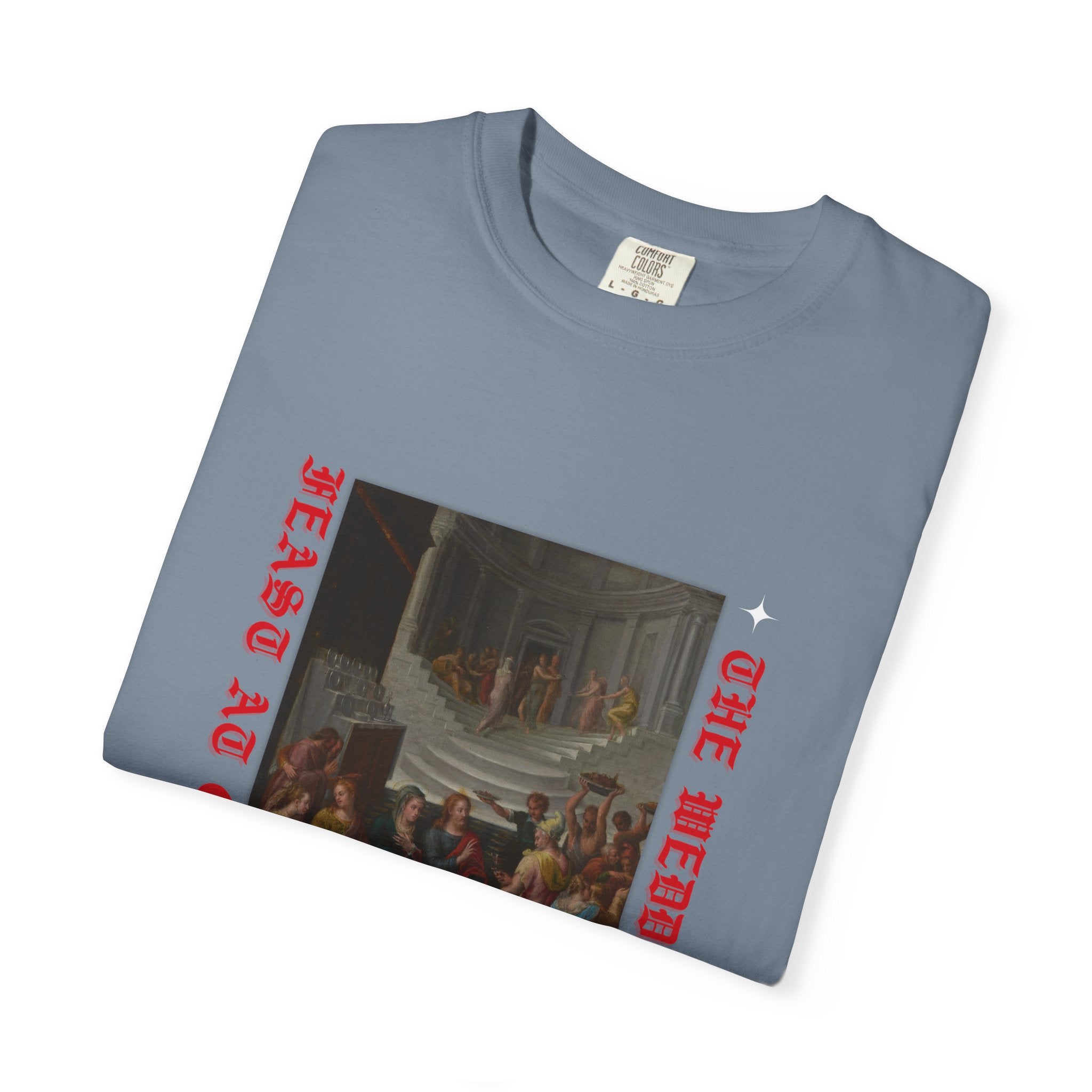 T-Shirt — "The Herdsang" Vintage Feast Art Tee (Jeang Au Gana)