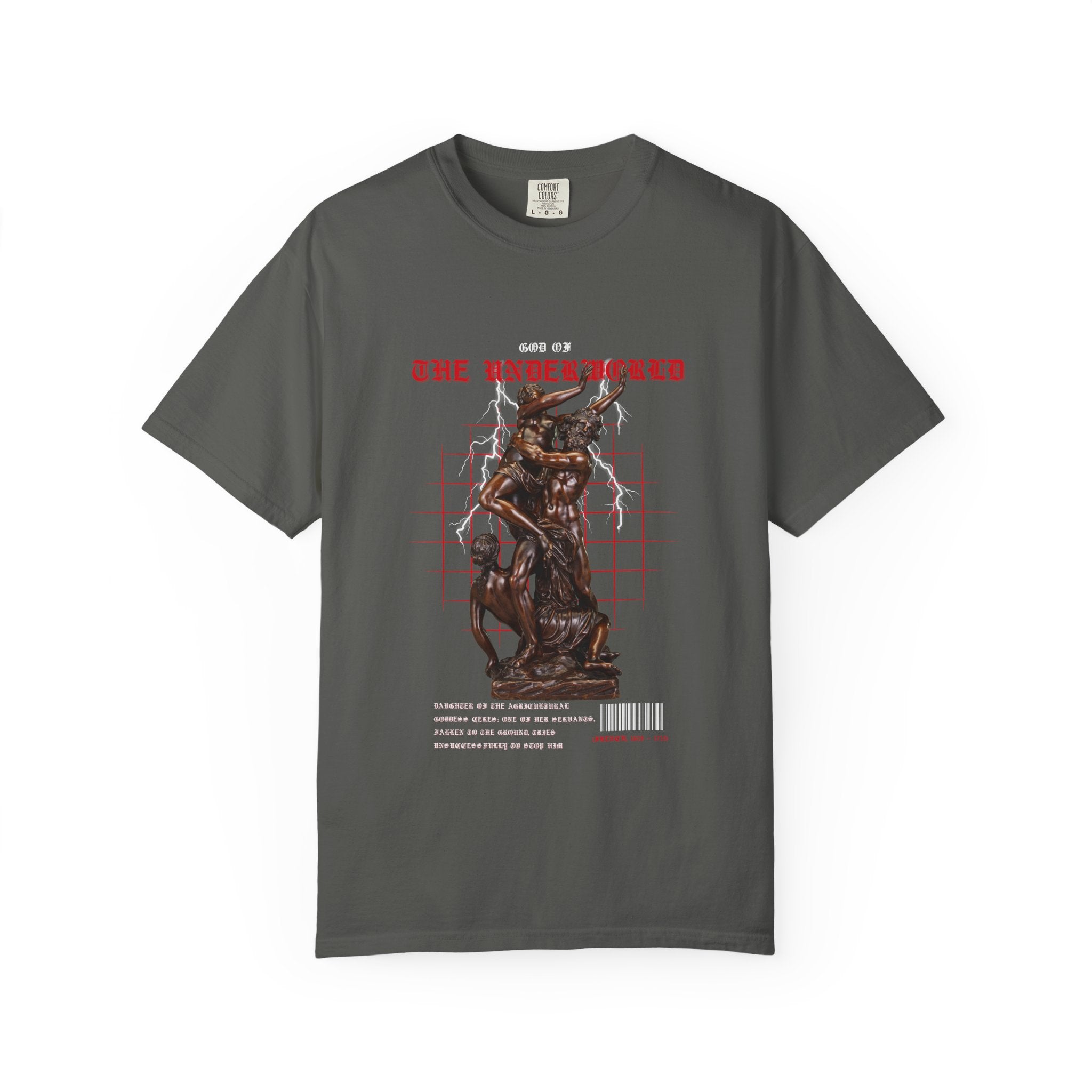 T-Shirt — 'God of the Crossroads' Bronze Statue Graphic Tee