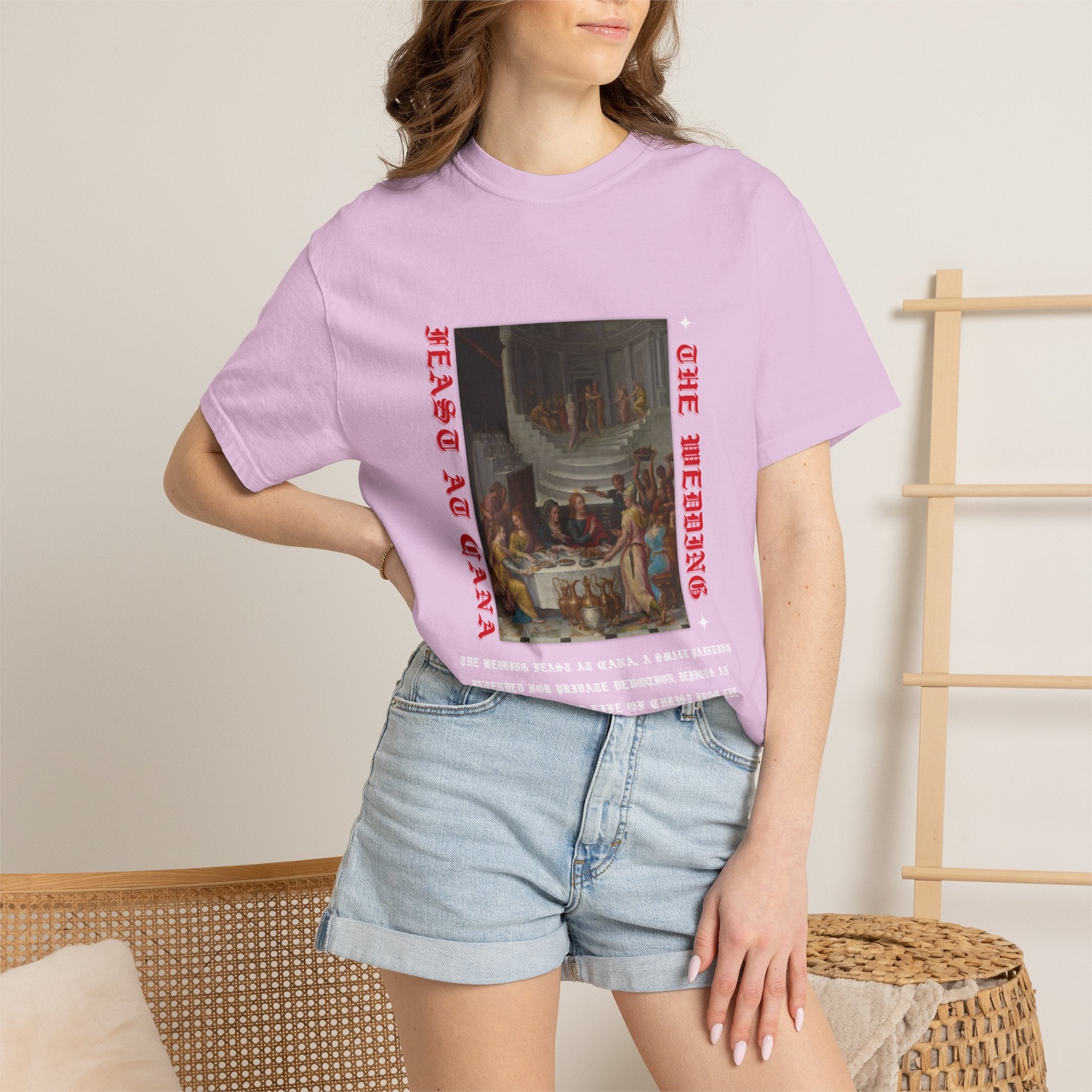 T-Shirt — "The Herdsang" Vintage Feast Art Tee (Jeang Au Gana)