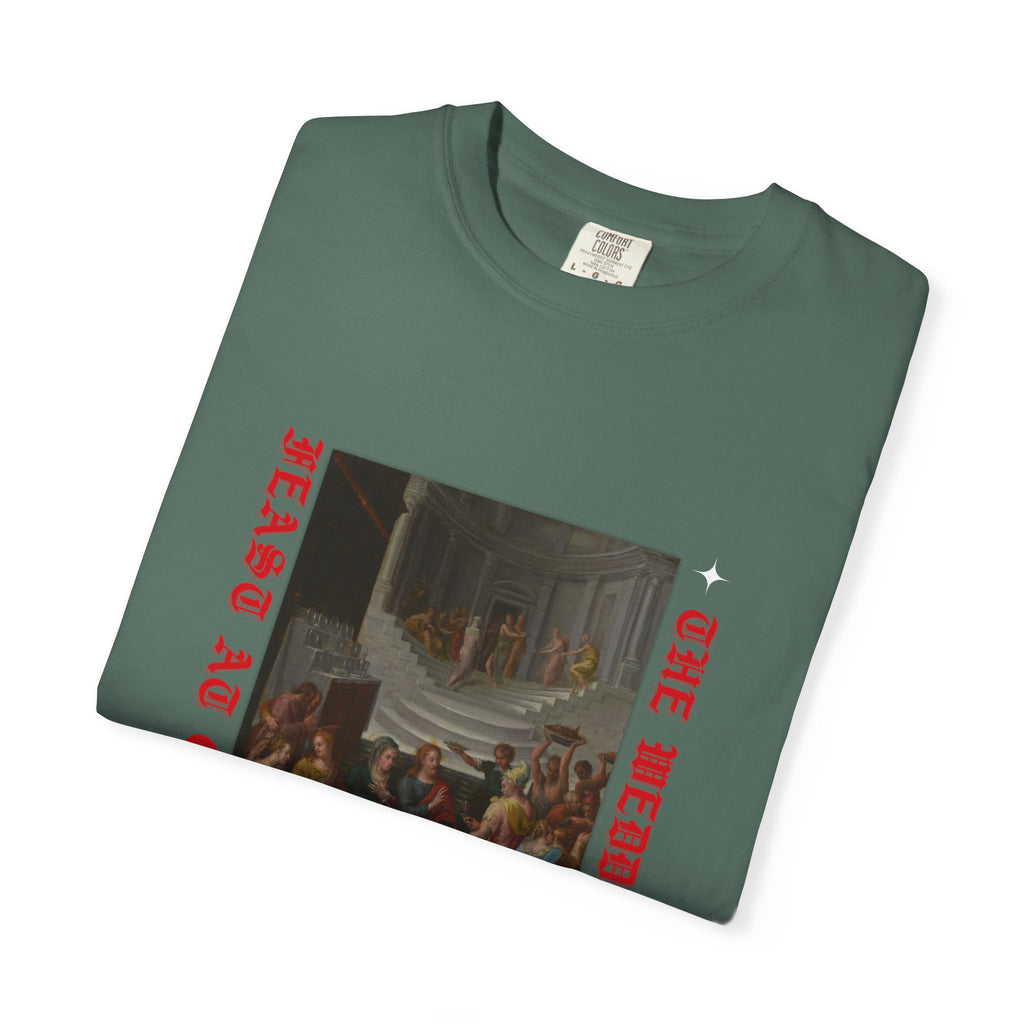 T-Shirt — "The Herdsang" Vintage Feast Art Tee (Jeang Au Gana)
