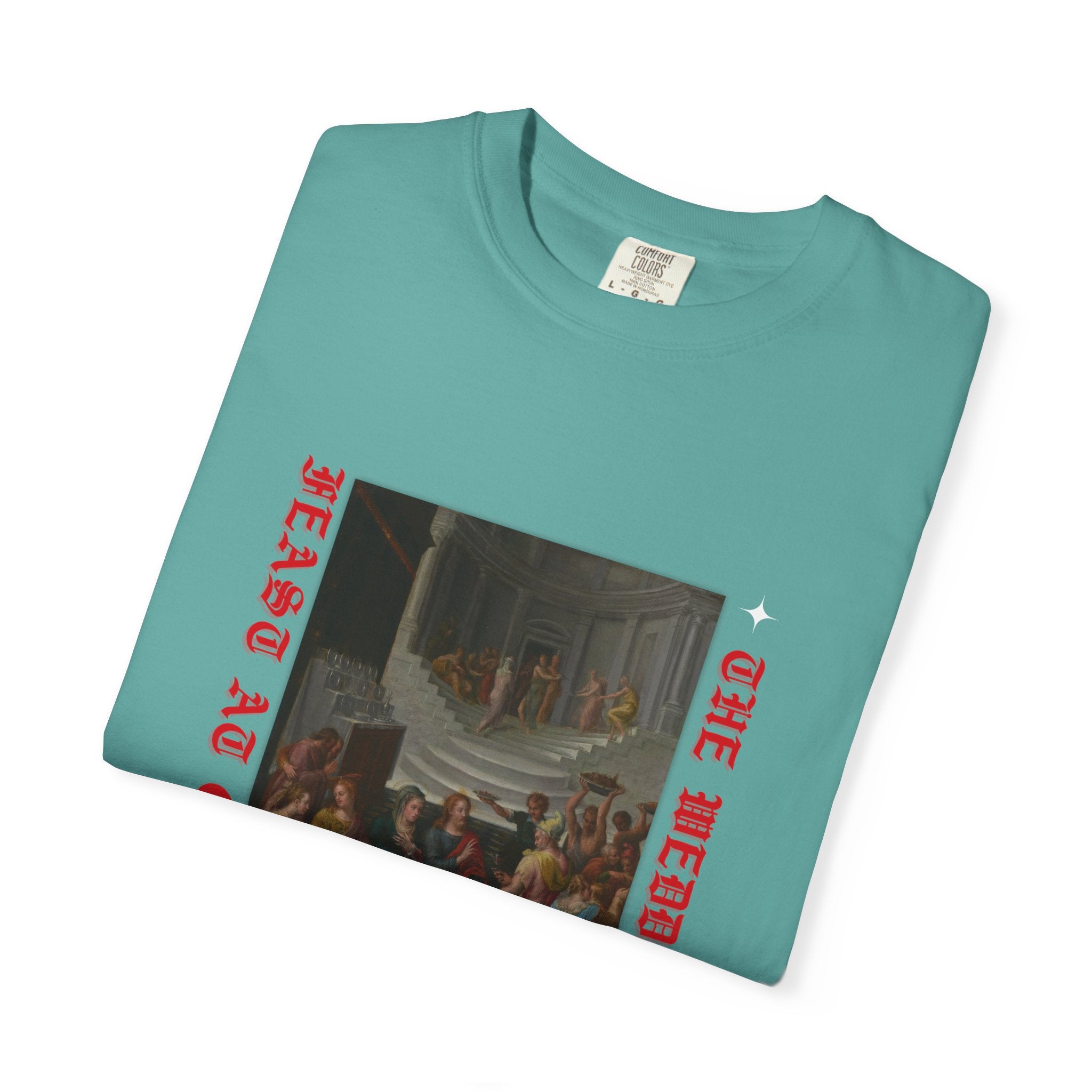 T-Shirt — "The Herdsang" Vintage Feast Art Tee (Jeang Au Gana)