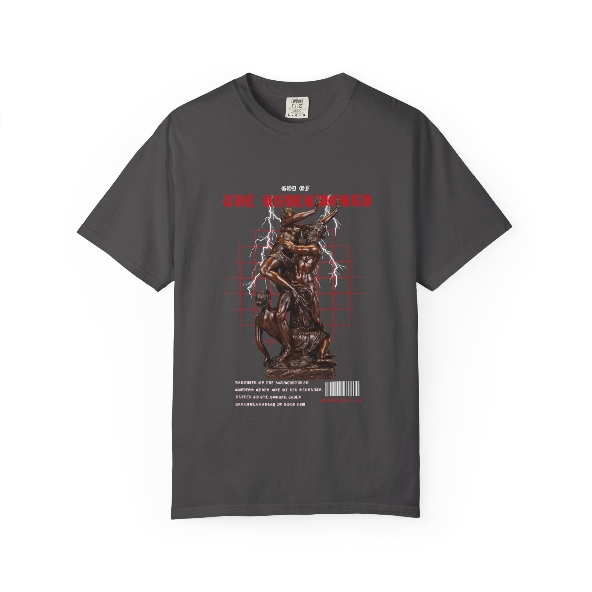 T-Shirt — 'God of the Crossroads' Bronze Statue Graphic Tee
