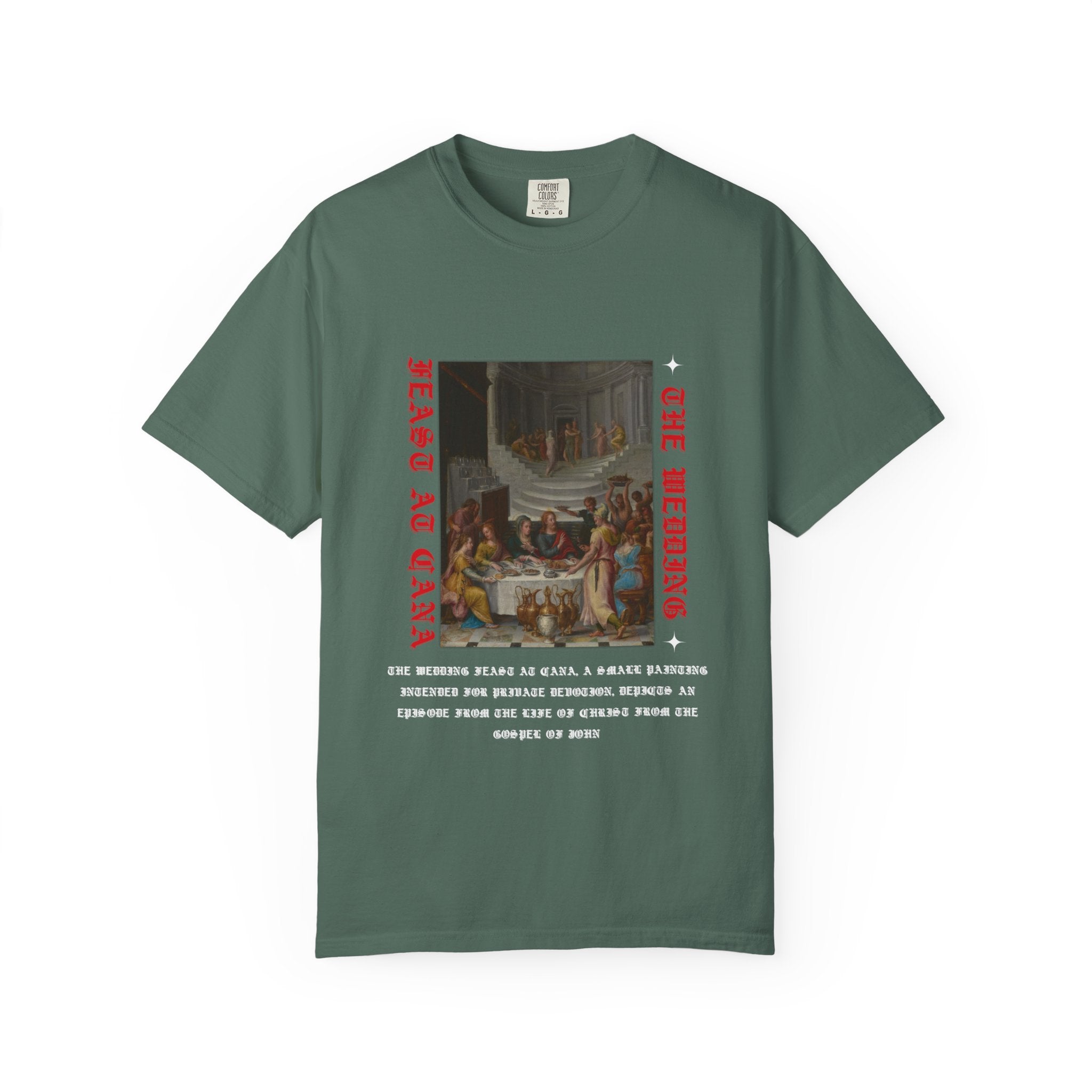T-Shirt — "The Herdsang" Vintage Feast Art Tee (Jeang Au Gana)