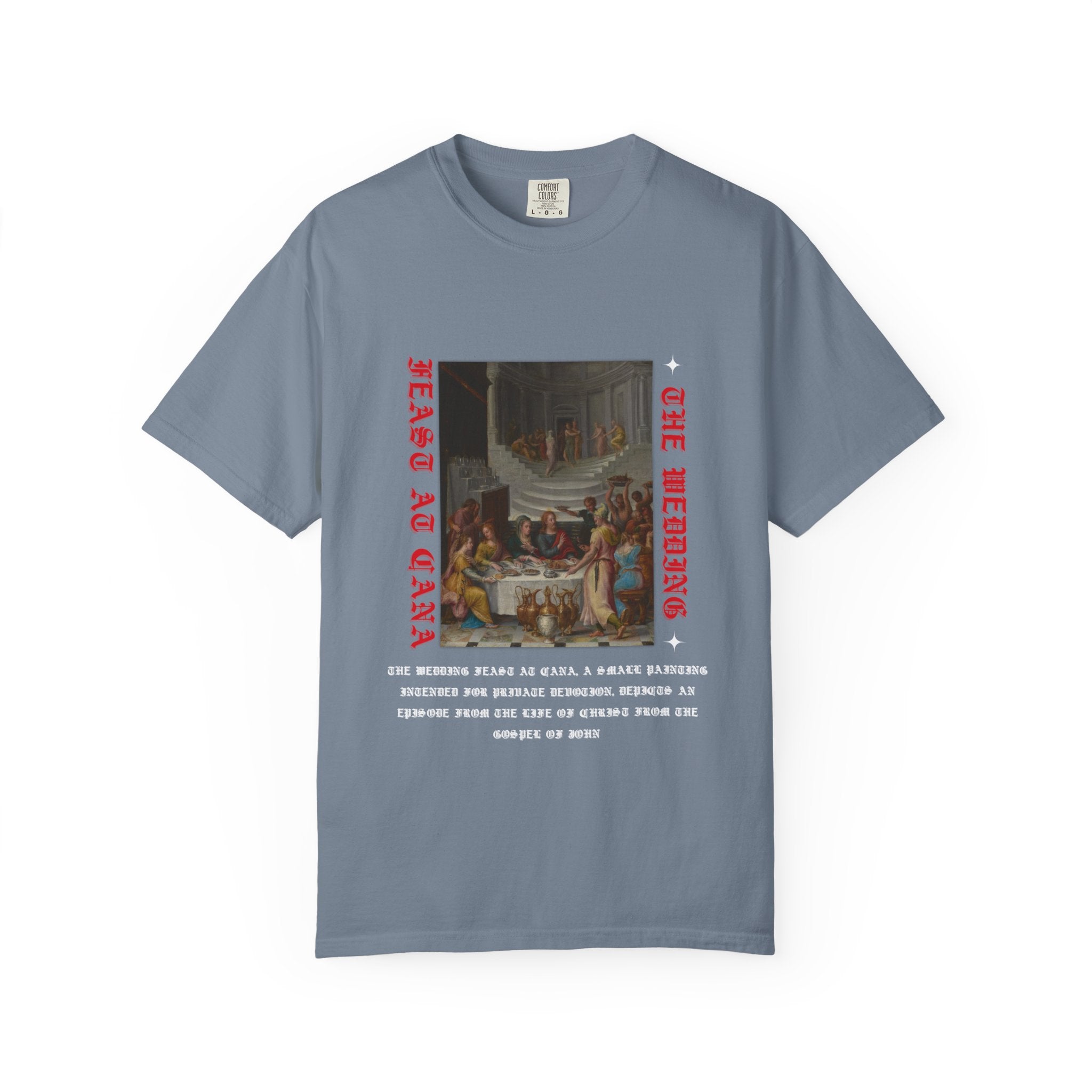 T-Shirt — "The Herdsang" Vintage Feast Art Tee (Jeang Au Gana)